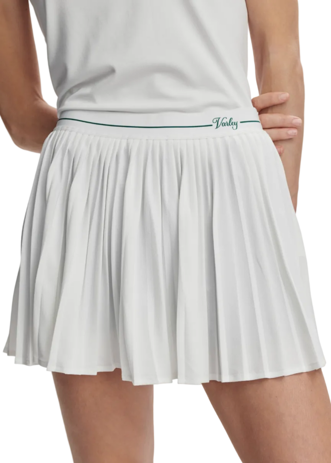 White Clemency Mid Rise Skort 13.5 by Varley