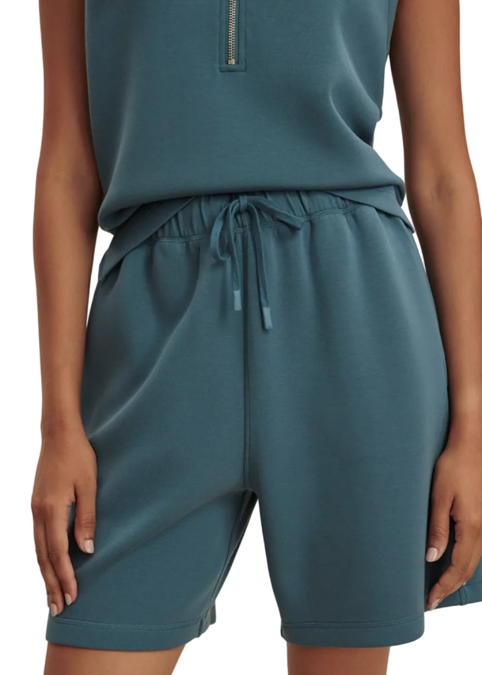 Rumer Long Short 6.5 in Mallard Blue by Varley 