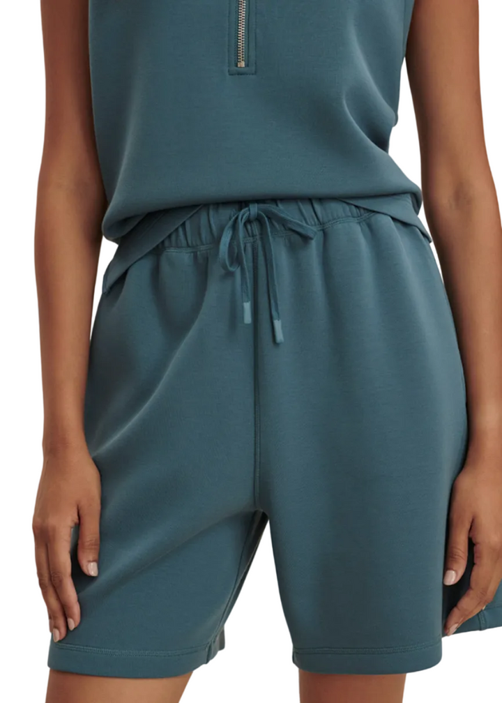 Rumer Long Short 6.5 in Mallard Blue by Varley 