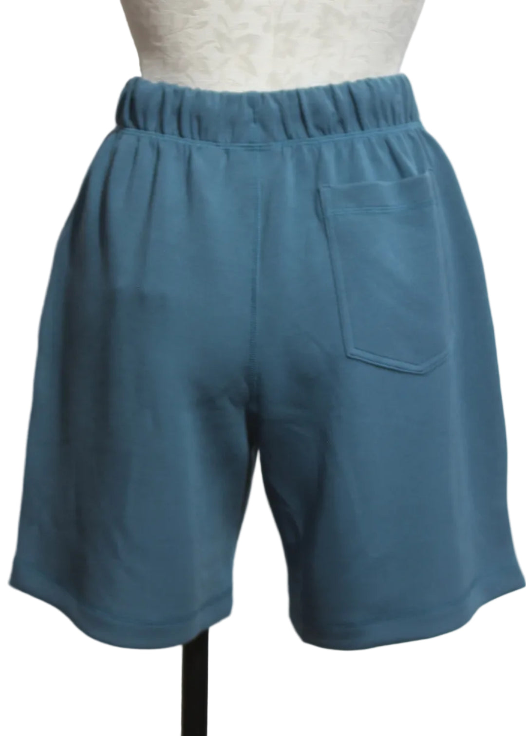 back view of Rumer Long Short 6.5 in Mallard Blue by Varley 
