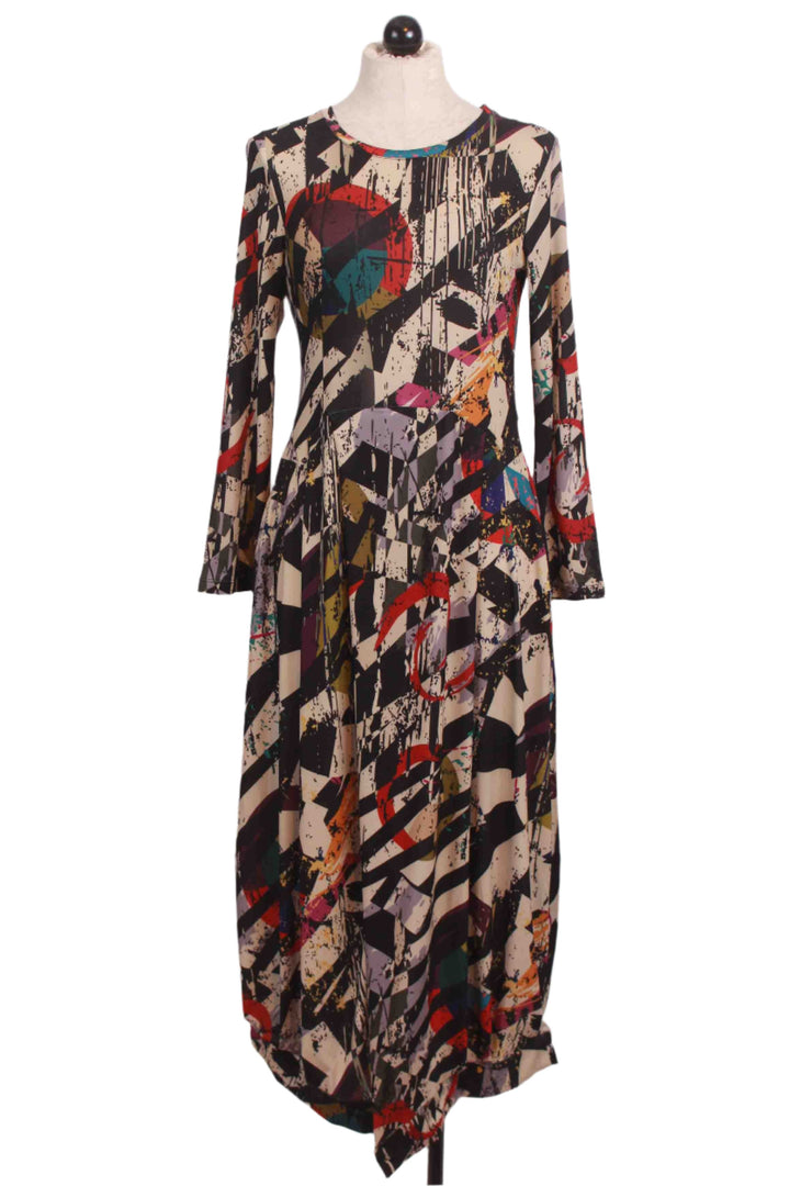 Diana Dress by Kozan in the Multicolored Gallery Print