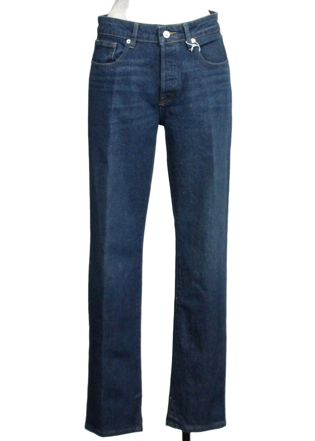 The Vintage Straight Jeans by Good American in the Quirk Wash