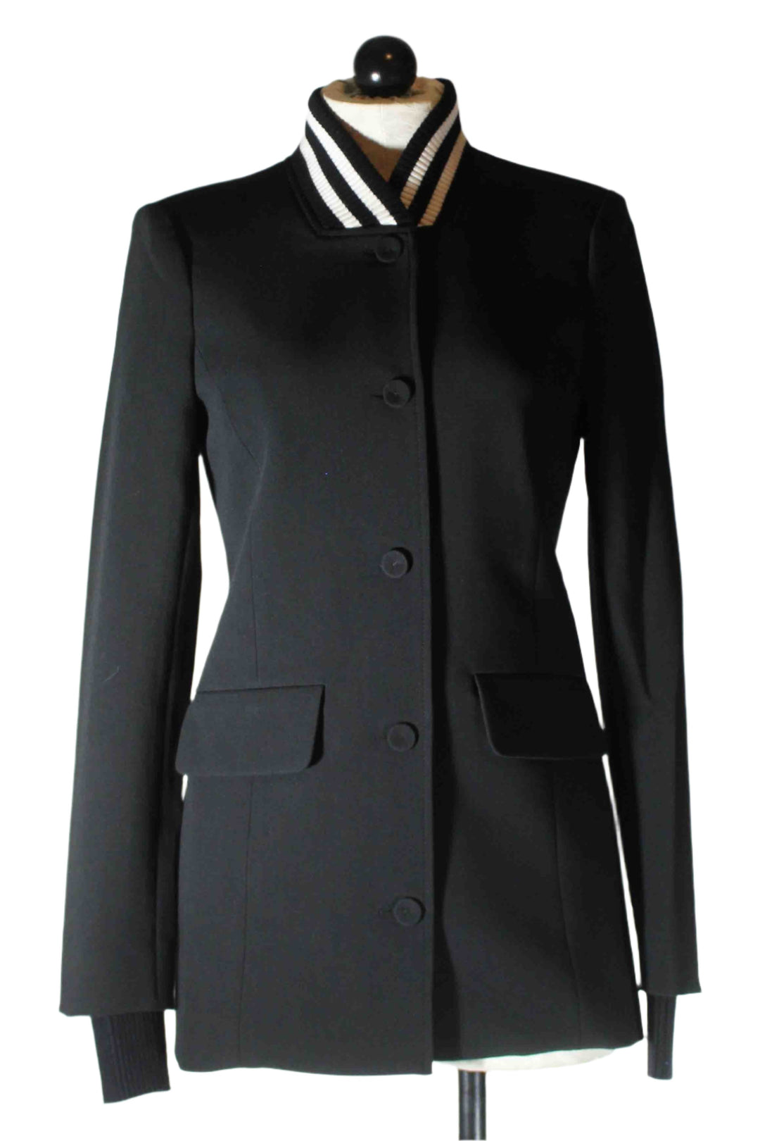 The Black Varsity Blazer by Favorite Daughter