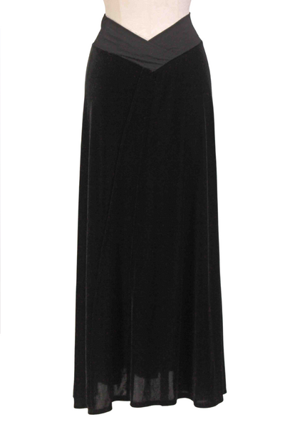 Black Velvet Vera Skirt by Testimony