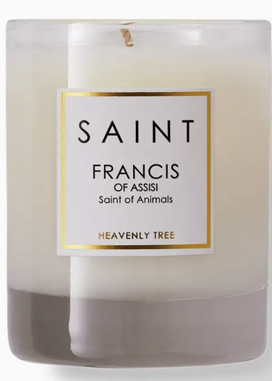 Saint Francis of Assisi Votive Candle by Saint