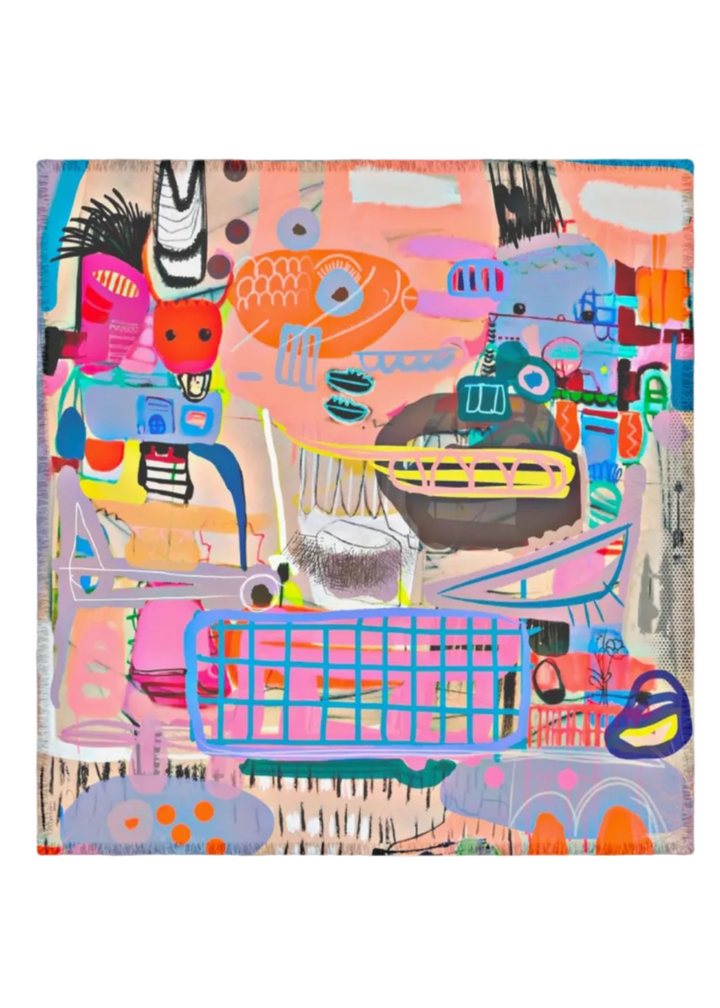 The Grand Carré Voyager Scarf by Isabelle Gougenheim
