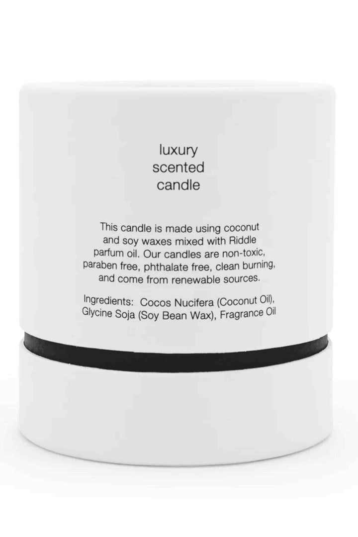 Description on outside of box Ex Candle by Riddle Oil 