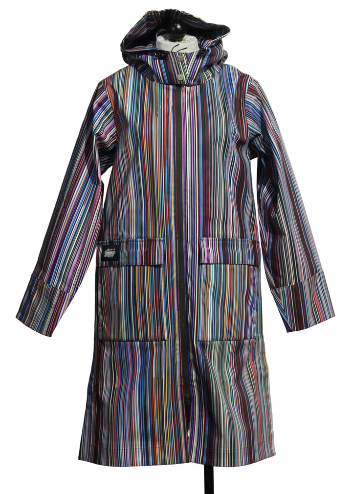 Multicolored striped Kresua Jacket in grems by SKFK