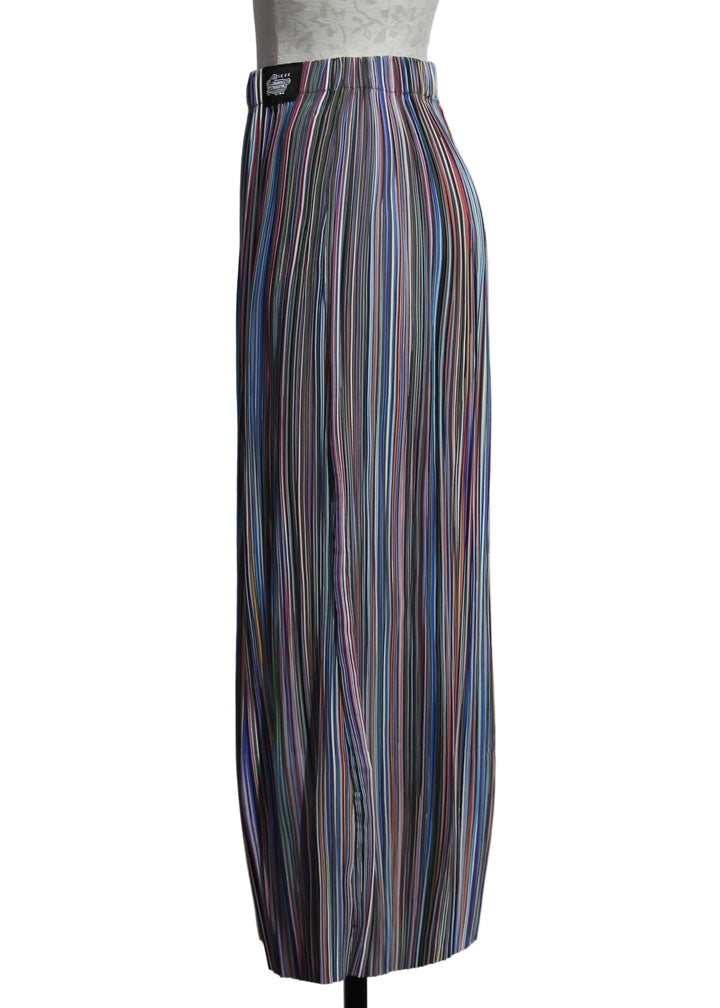 side view of the multicolored Laurene Skirt by SKFK