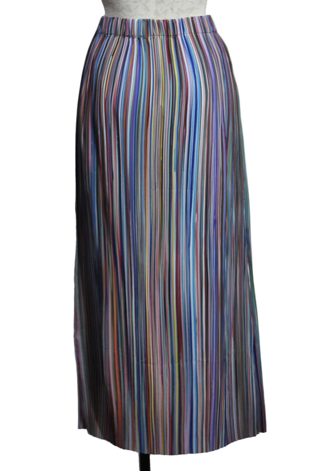 back view of the multicolored Laurene Skirt by SKFK