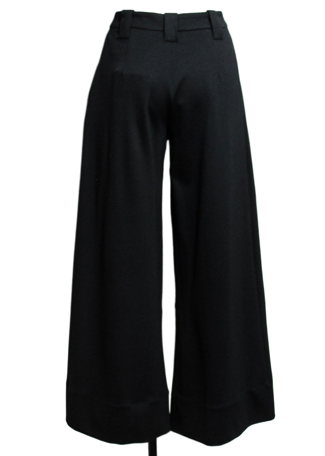 back view of Black Nia Trouser by SKFK