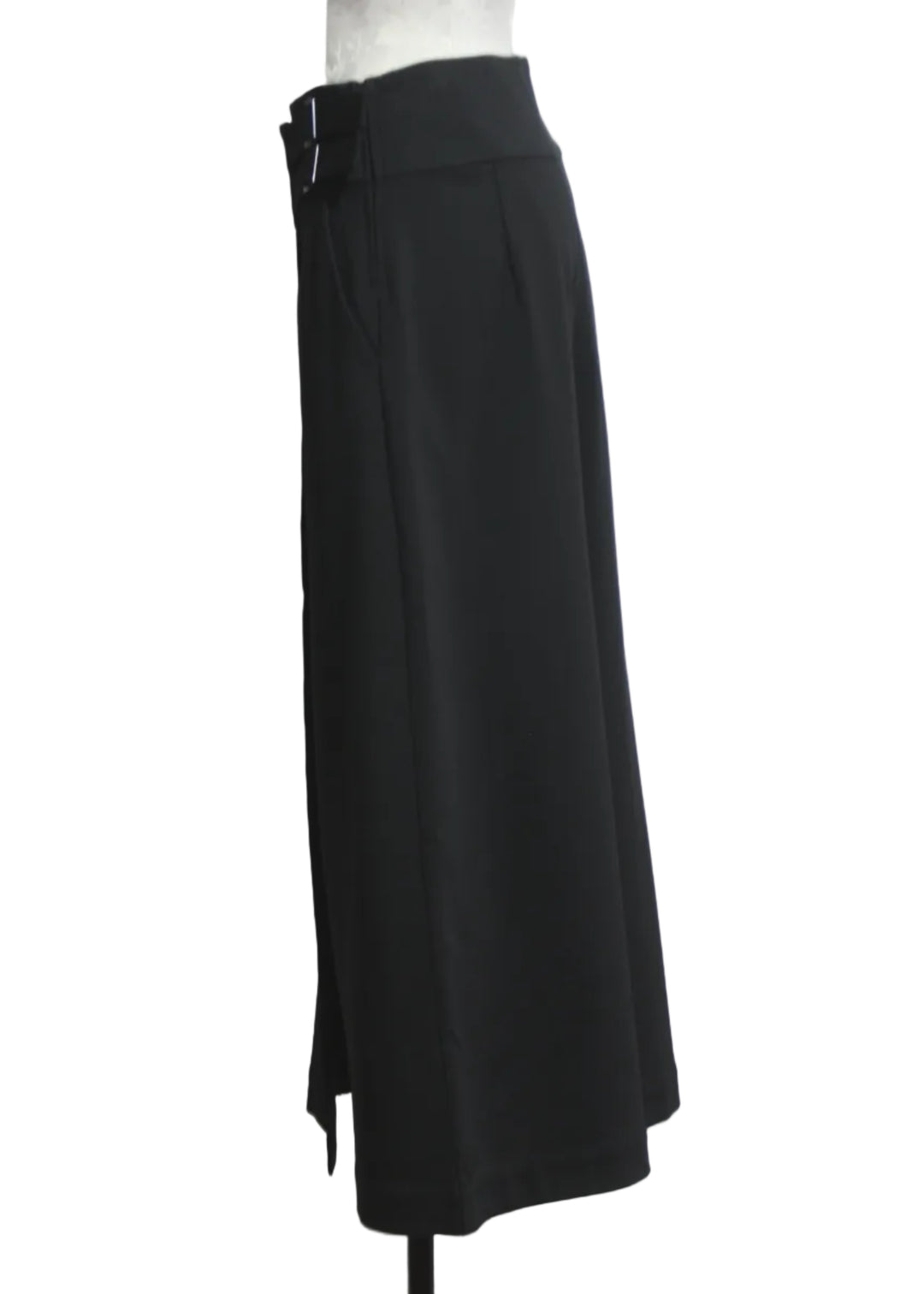 side view of The Araika Trouser by SKFK in black