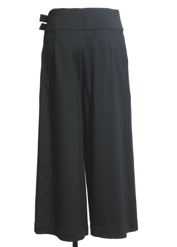 back view of The Araika Trouser by SKFK in black