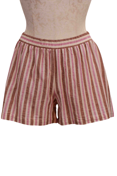 Stripe Lila Zita Striped Shorts by Devotion Twins