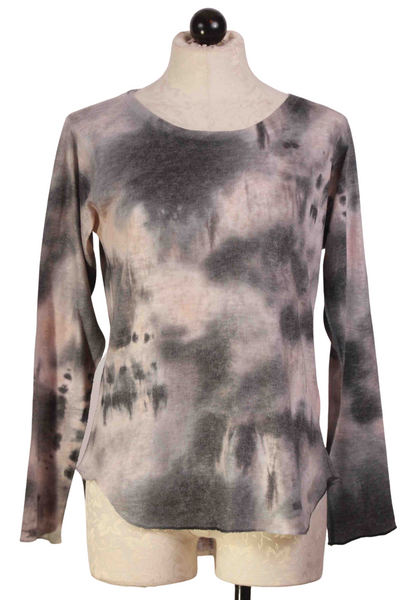 Grey Multi Miami Ink Top by Nally and Millie