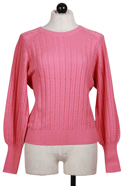 Flamingo Plume Thilda Pullover Sweater by Part Two