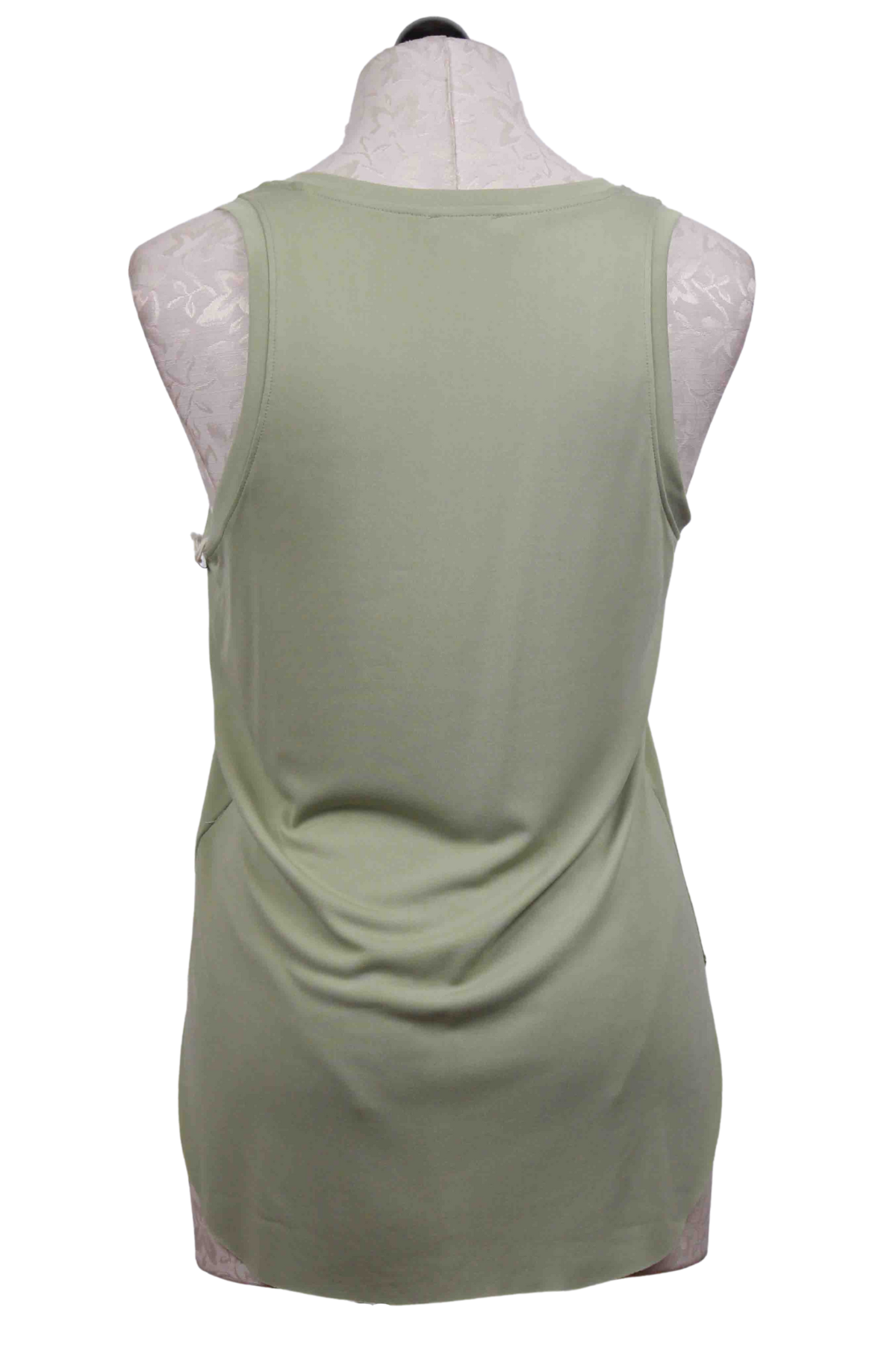 back view of Pistachio Esther Tank By Another Love