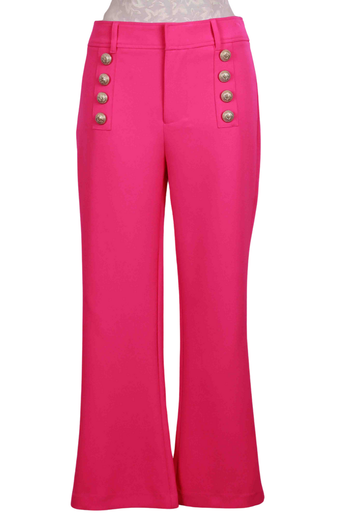 Magenta Amirah Crepe Pants  by Generation Love