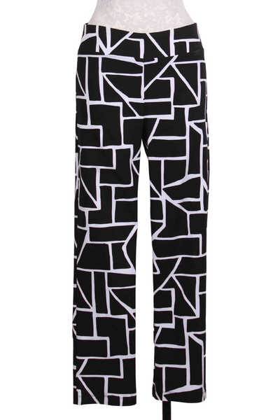 Geometric Print Pant by Frank Lyman
