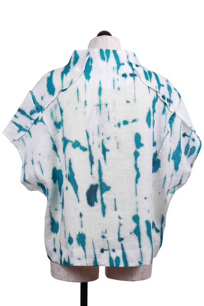 back view of island Splattered Top by Ozai N Ku