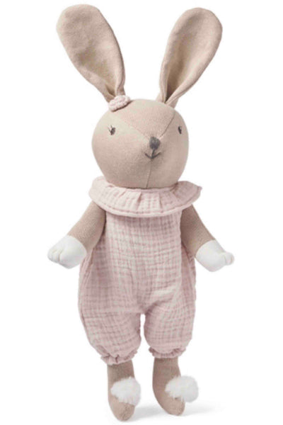Pink 15" fabric Bunny Toy by Elegant Baby