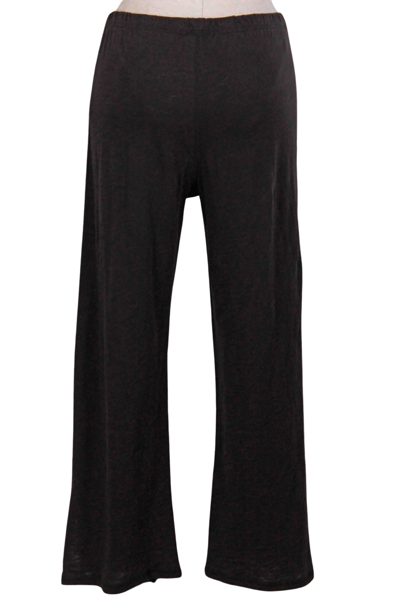 back view of Black colored The Everywhere Crop Pant by Habitat