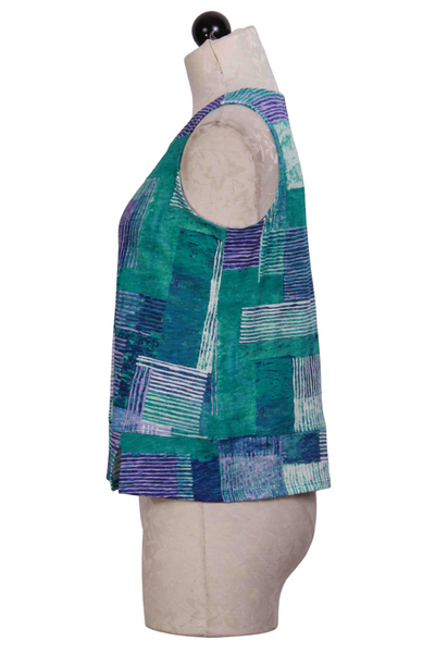 side view of Boat Neck Tank by Habitat in a Geo Print