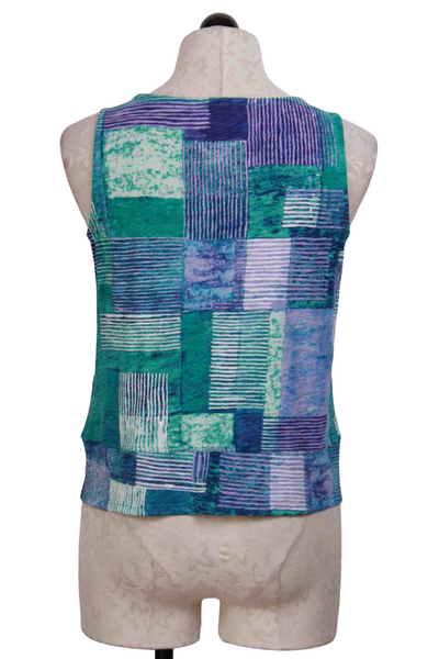 back view of Boat Neck Tank by Habitat in a Geo Print