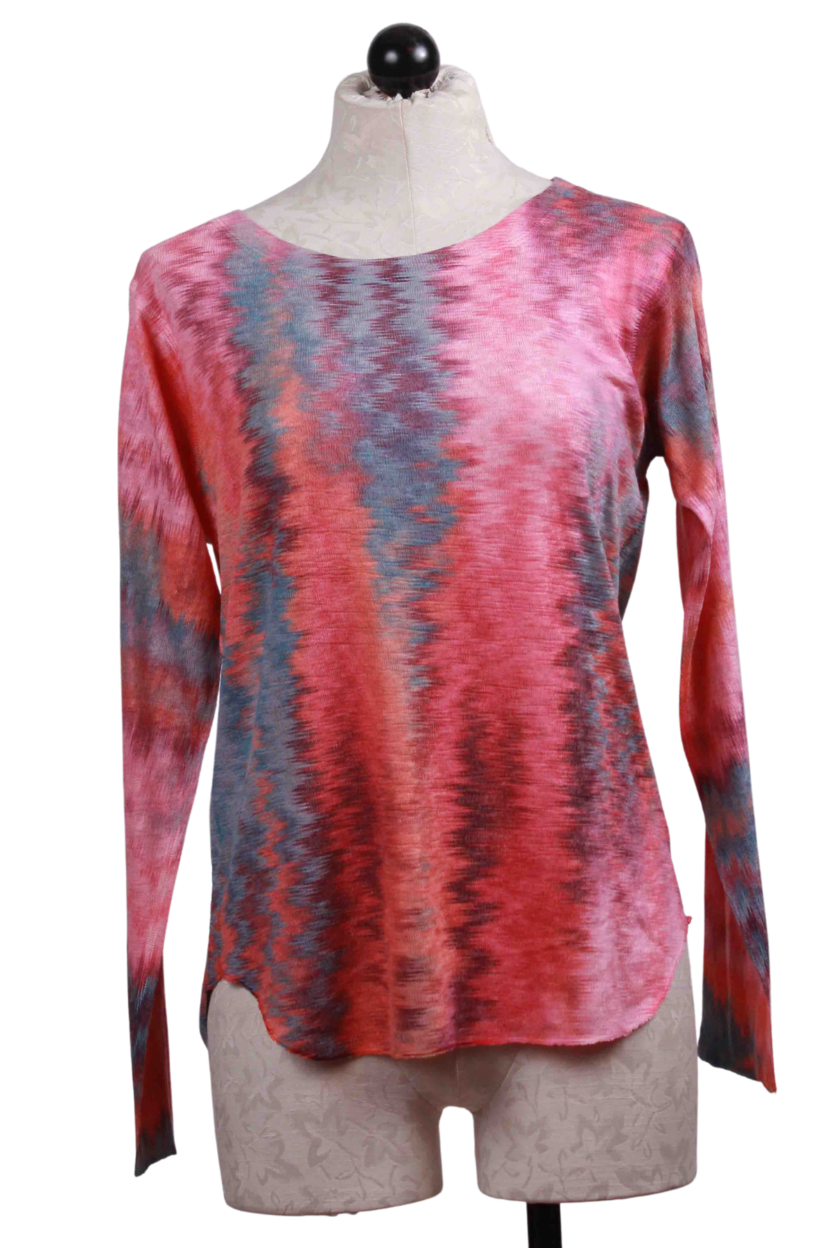 multicolored Zig Zag Print Top by Nally and Millie