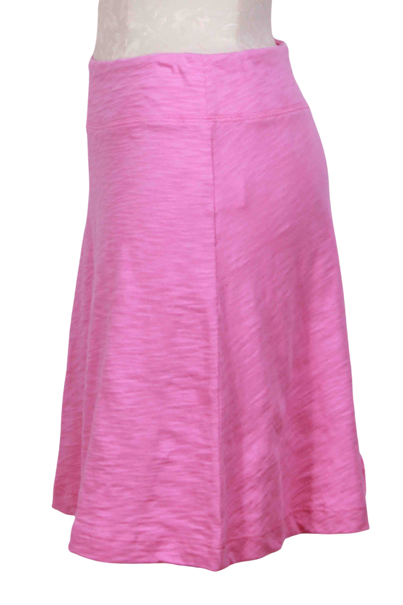 side view of Hibiscus Cotton Slub Beach Skirt by Escape By Habitat