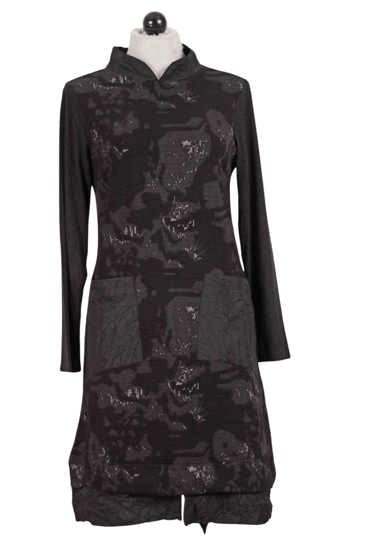 Long Sleeve Mod Dress by Isle by Melis Kozan in Volcano