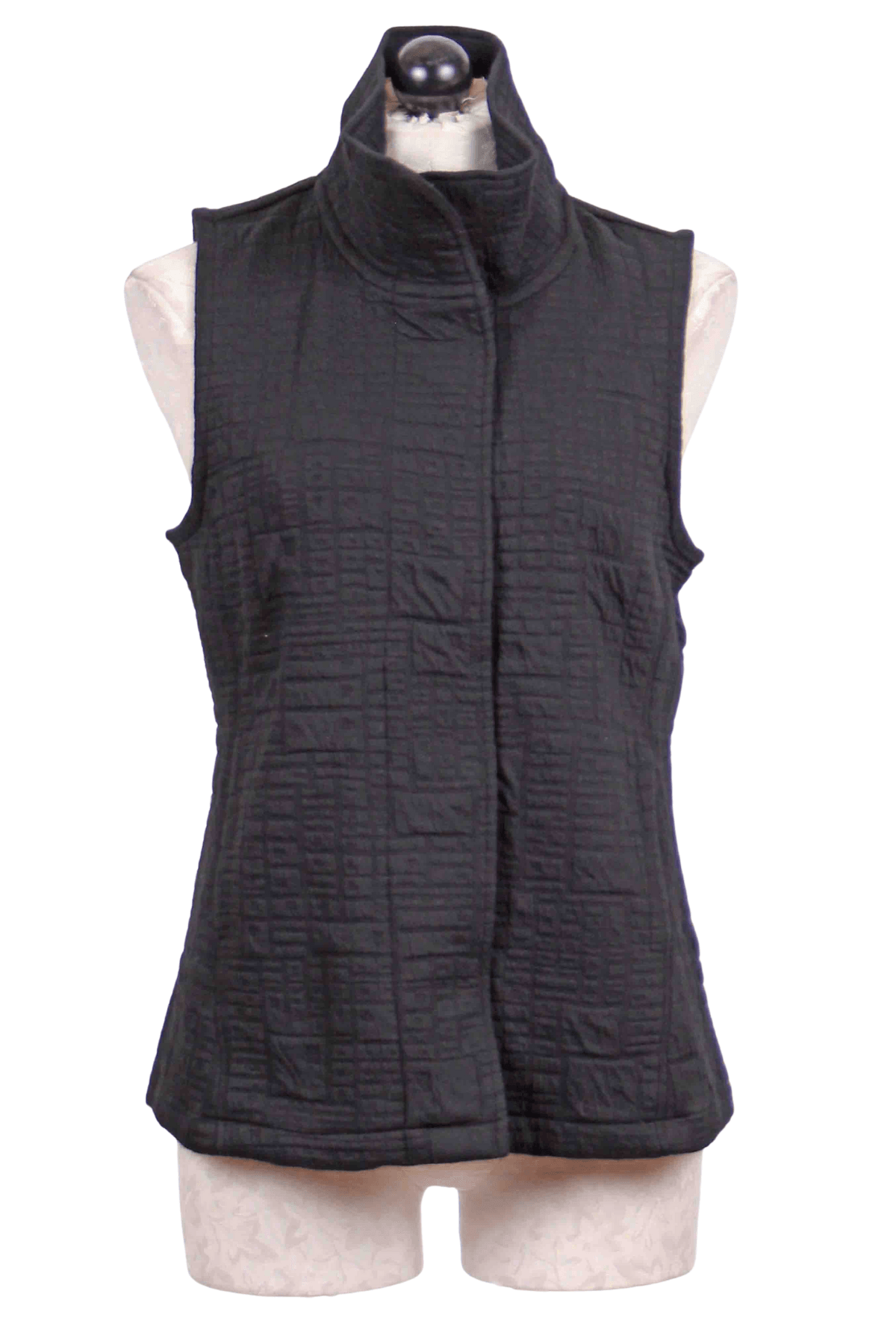 black Box Quilt Snap Vest by Habitat