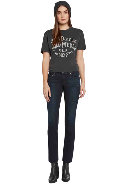 Maven Jean by Principle Jean in a clean dark Fall To Pieces wash