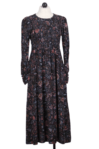 Black Paisley Print Tiane Dress by Part Two