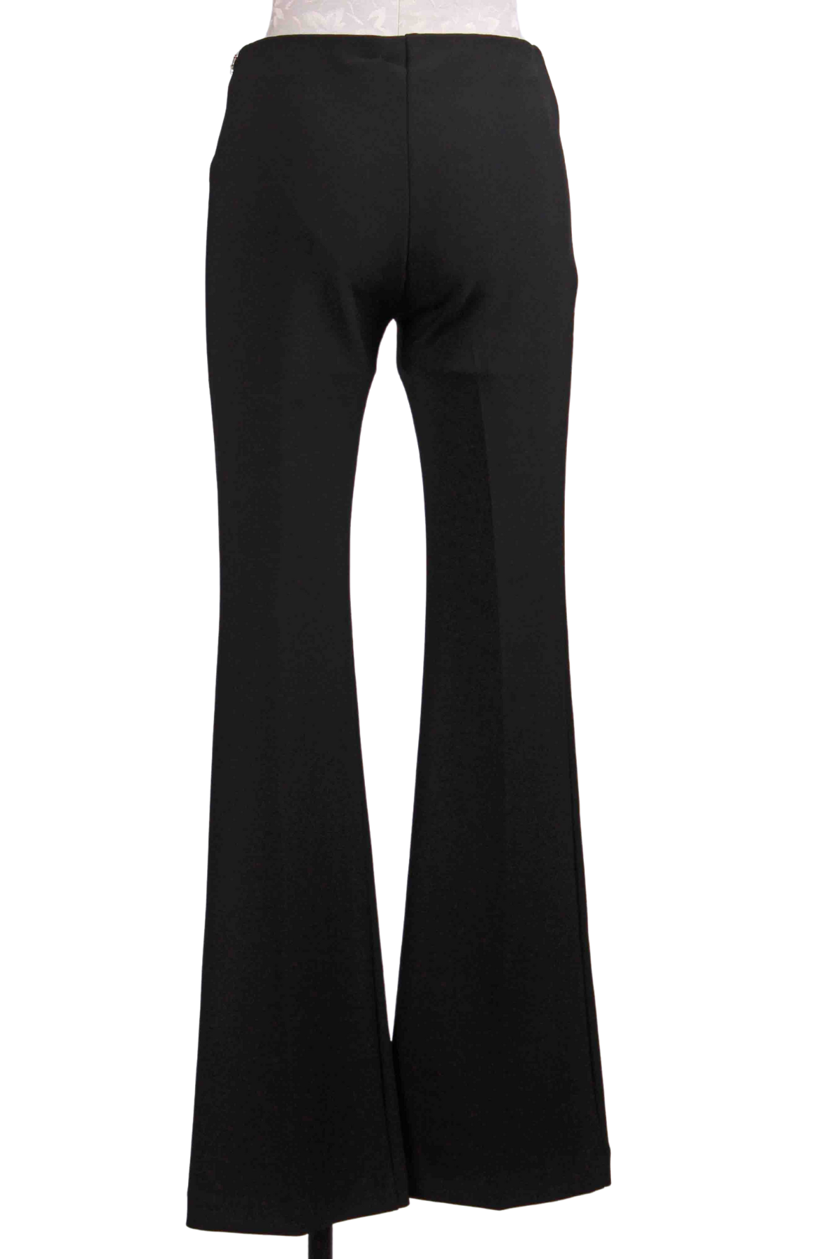 back view of black Classic Style Bootcut Pant by Fifteen Twenty