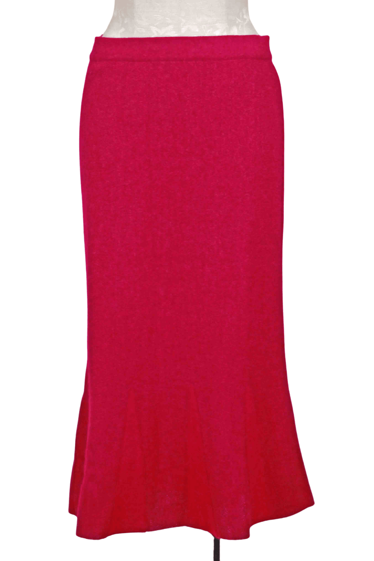 magenta Godet Skirt by Beyond Threads