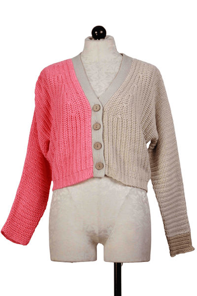 Salty and Cotton Candy Double Dose Sweater by Lisa Todd
