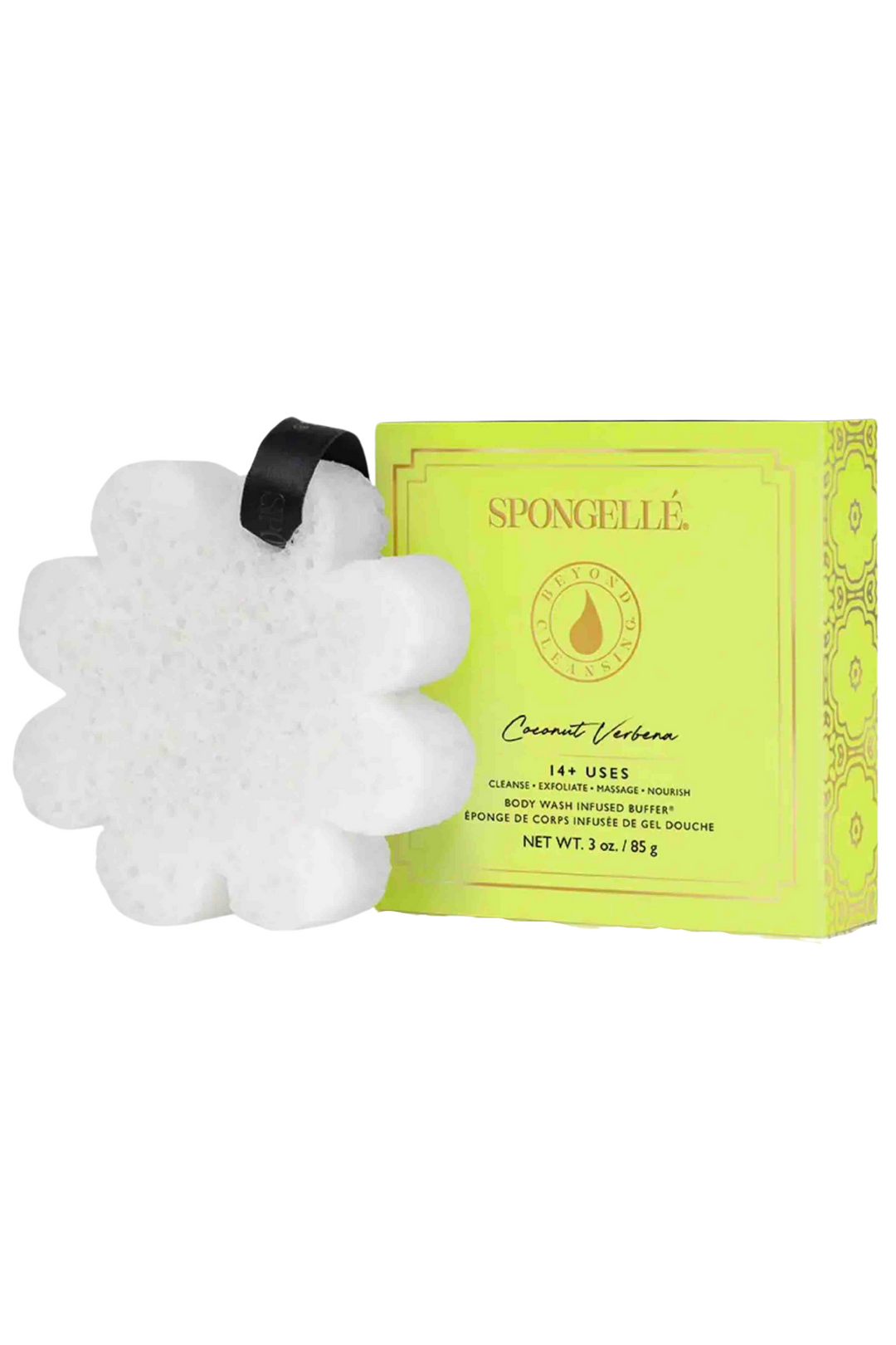 Spongellé Coconut Verbena Body Buffer Box with sponge 