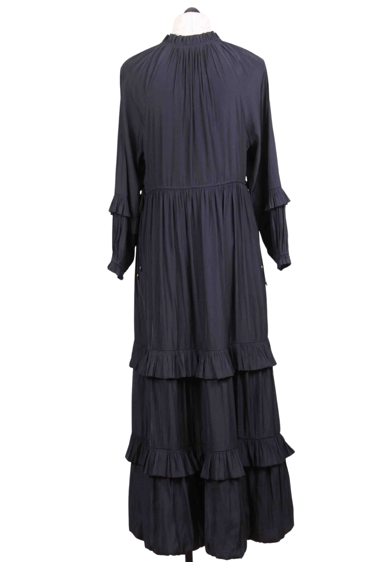 back view of Midnight Cove Maxi Dress by Marie Oliver
