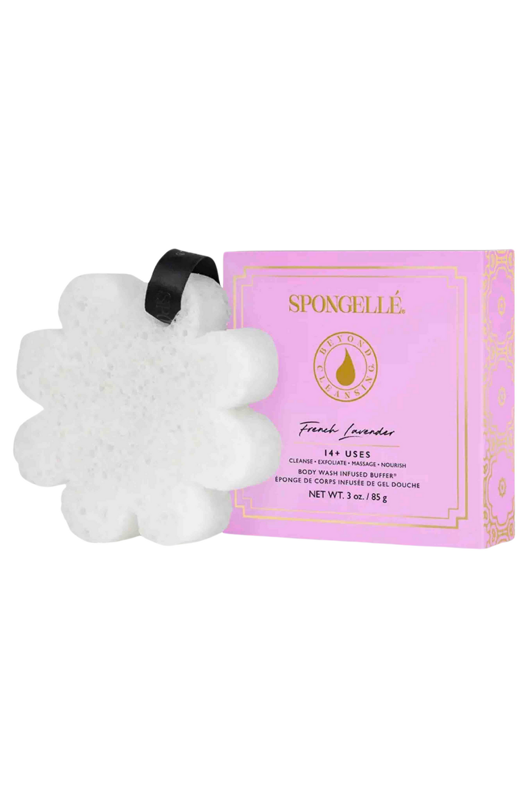 Spongellé French Lavender Body Buffer Box with Sponge