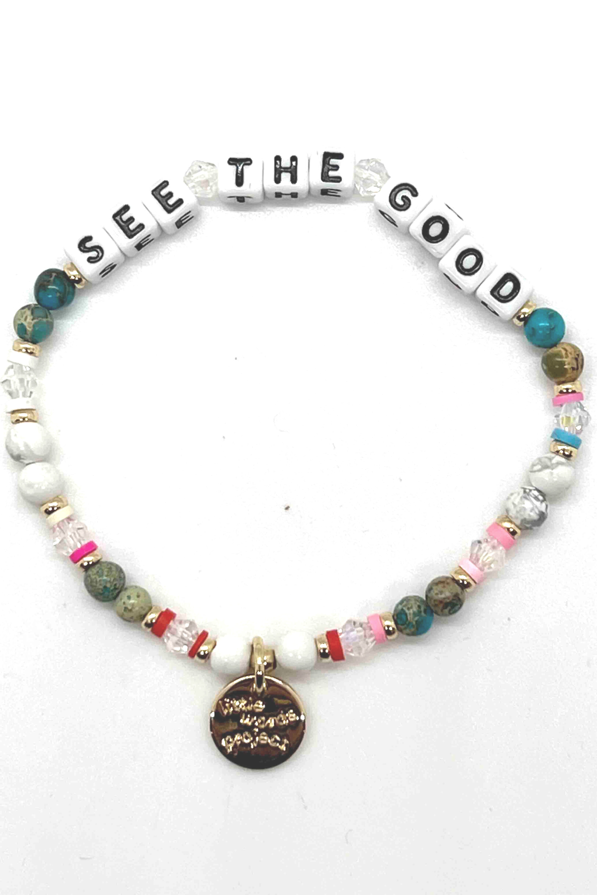 See the Good Crystal Word Bracelets by Little Words Project