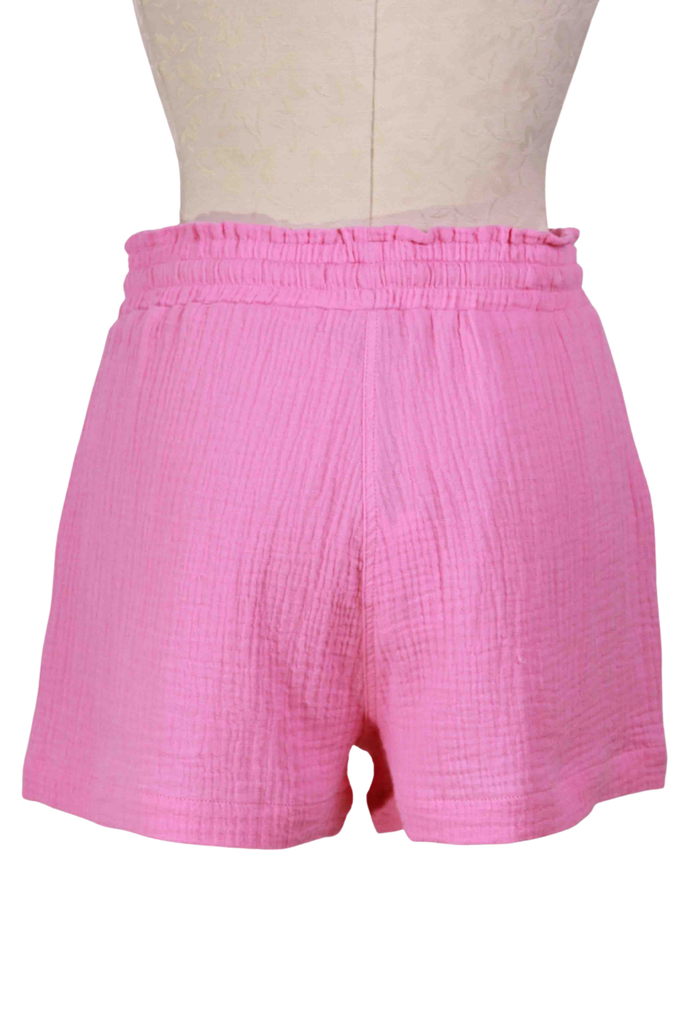 back view of Party Pink Flutter Short by Lisa Todd