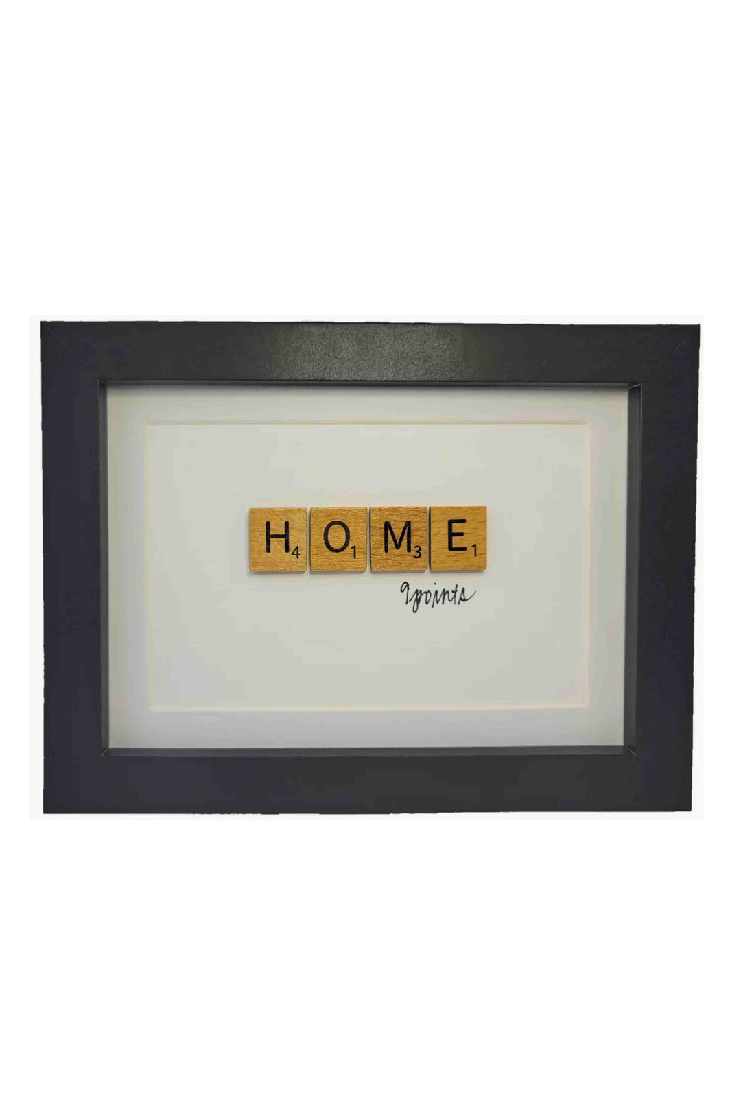 Home Scrabble Word Frame by Wordz in Framez