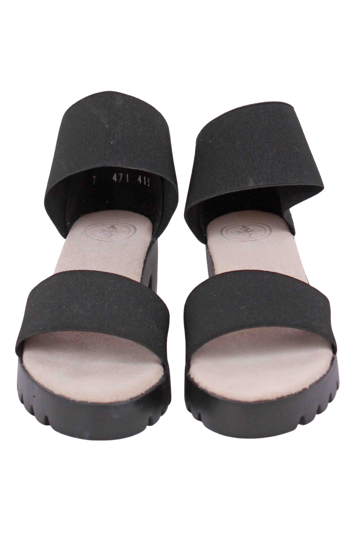 Black New Monterey Sandals by Charleston Shoe Company
