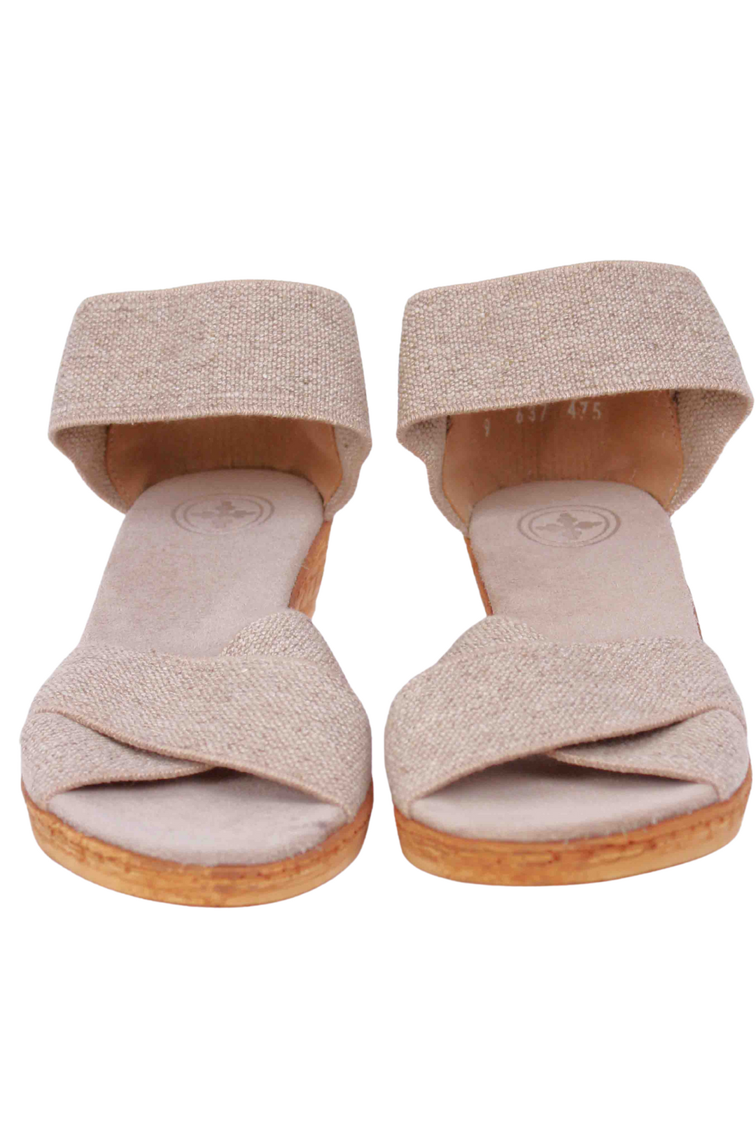 Linen Peachtree Sandal by Charleston Shoe Company