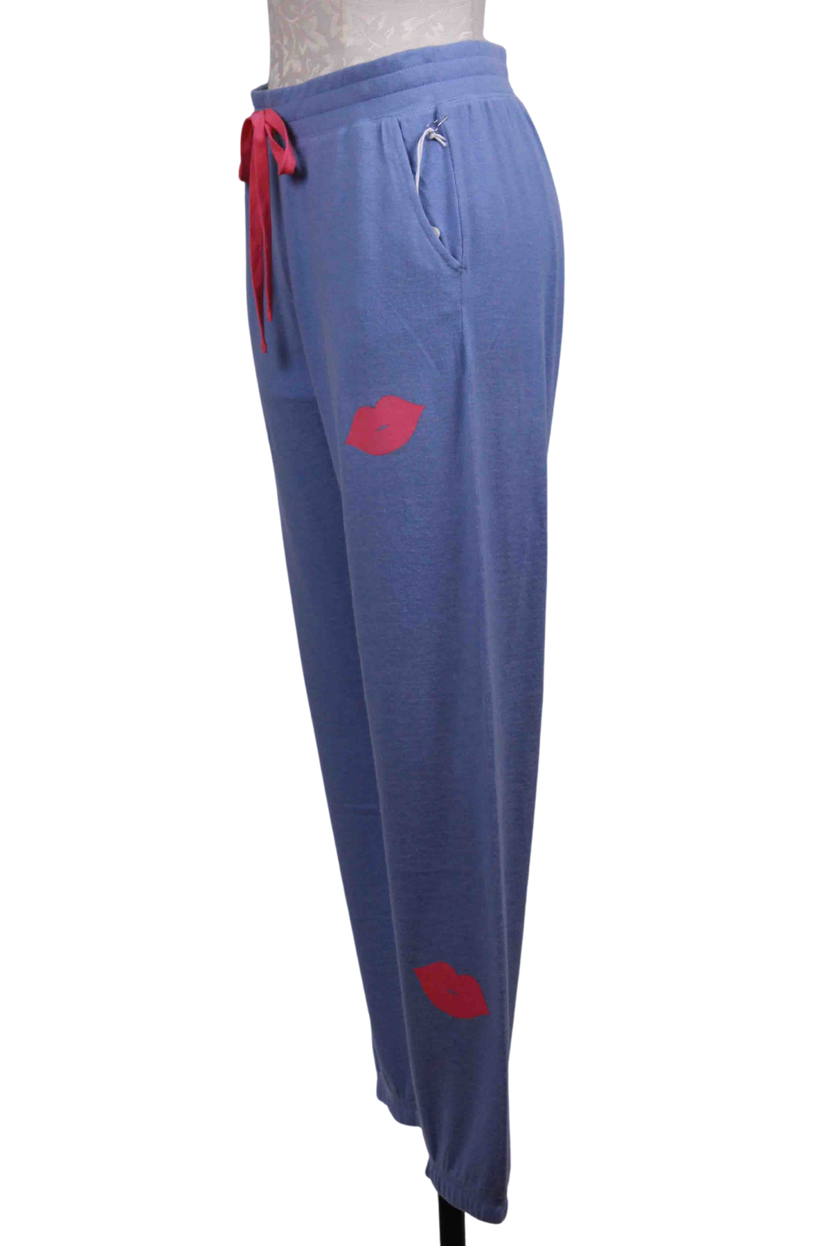 side view of True Blue Trust the Universe Band Pant by PJ Salvage