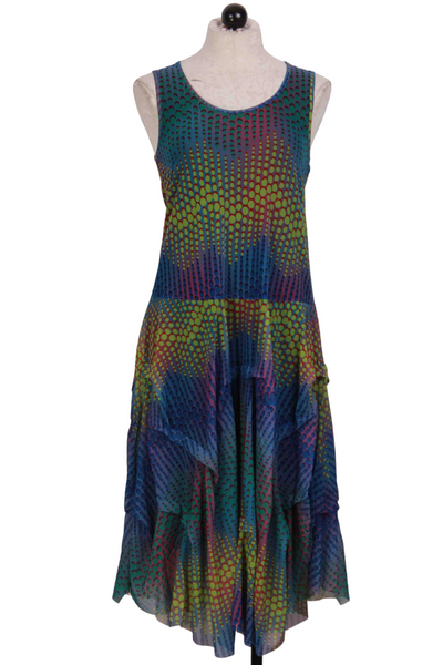 Multicolor Melody Print Martha Dress by Kozan
