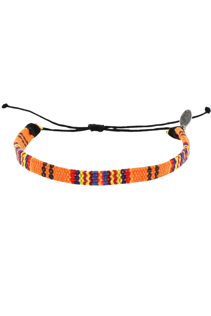 Tribal Orange Virtu Made Bracelets 