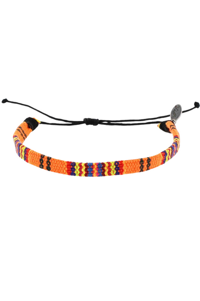 Tribal Orange Virtu Made Bracelets 