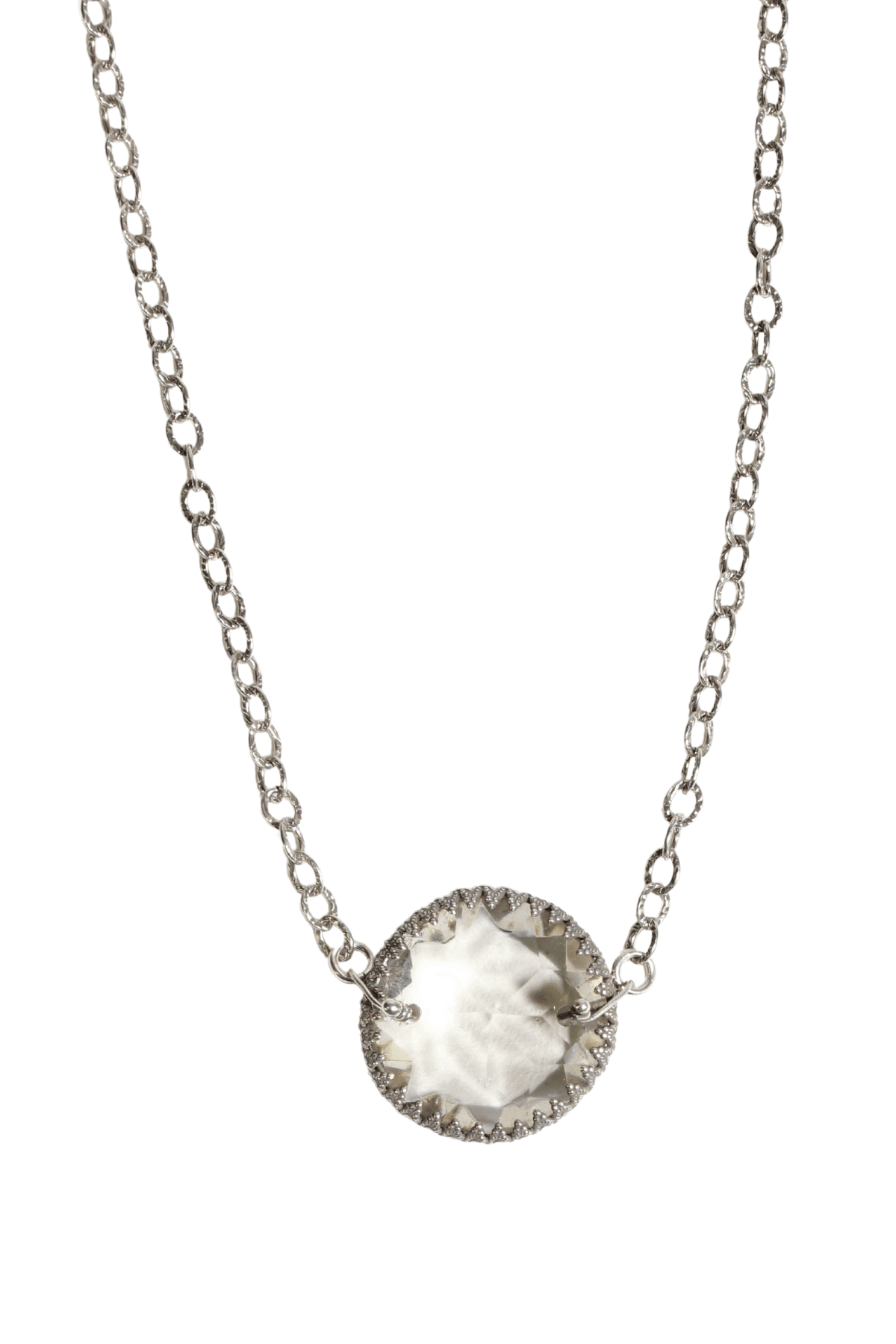 Round Crystal Necklace-Ladysmith Jewelry - Inspire Me